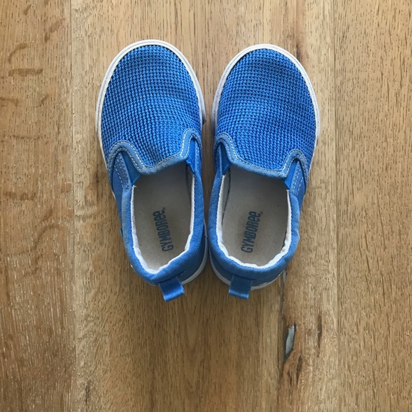 🦊 Gymboree Perforated Slip On Sneakers - Picture 1 of 6